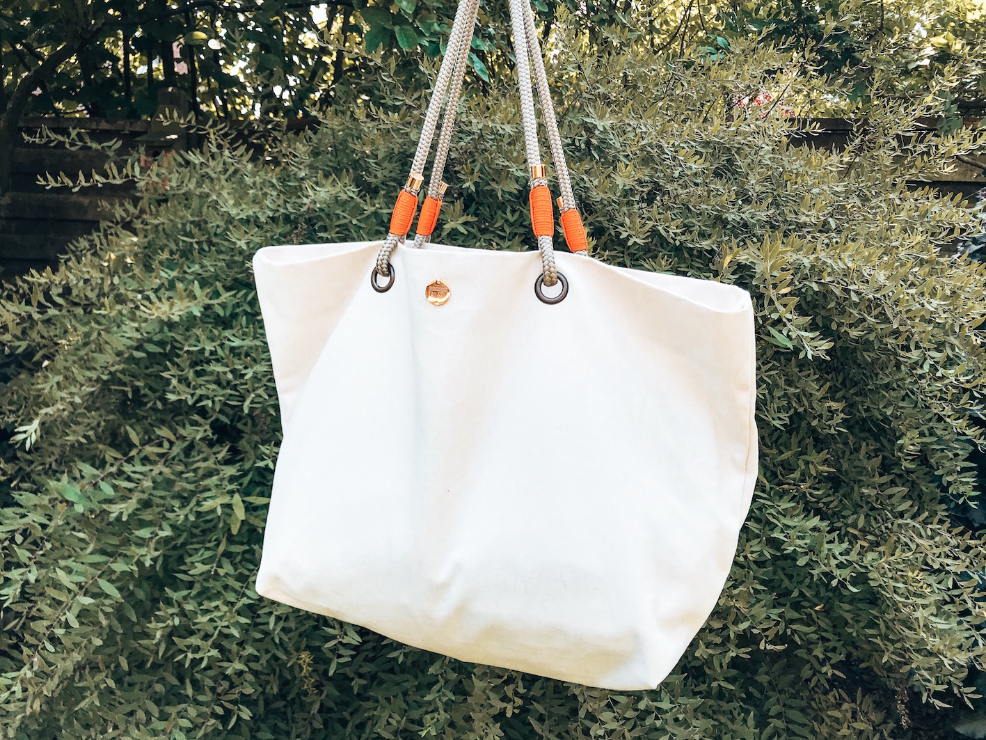 Große Tasche mit Tragetau · TAU STIL Manufaktur