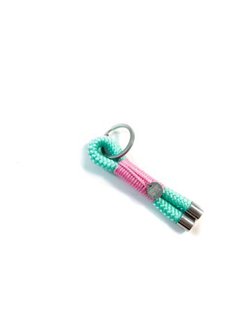 Schlüsselanhänger – mint.rosa – 8mm – Edelstahl