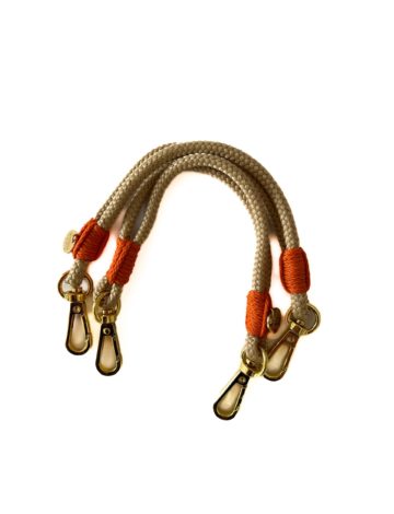 Kinderwagentau – Natur.orange – goldfarben