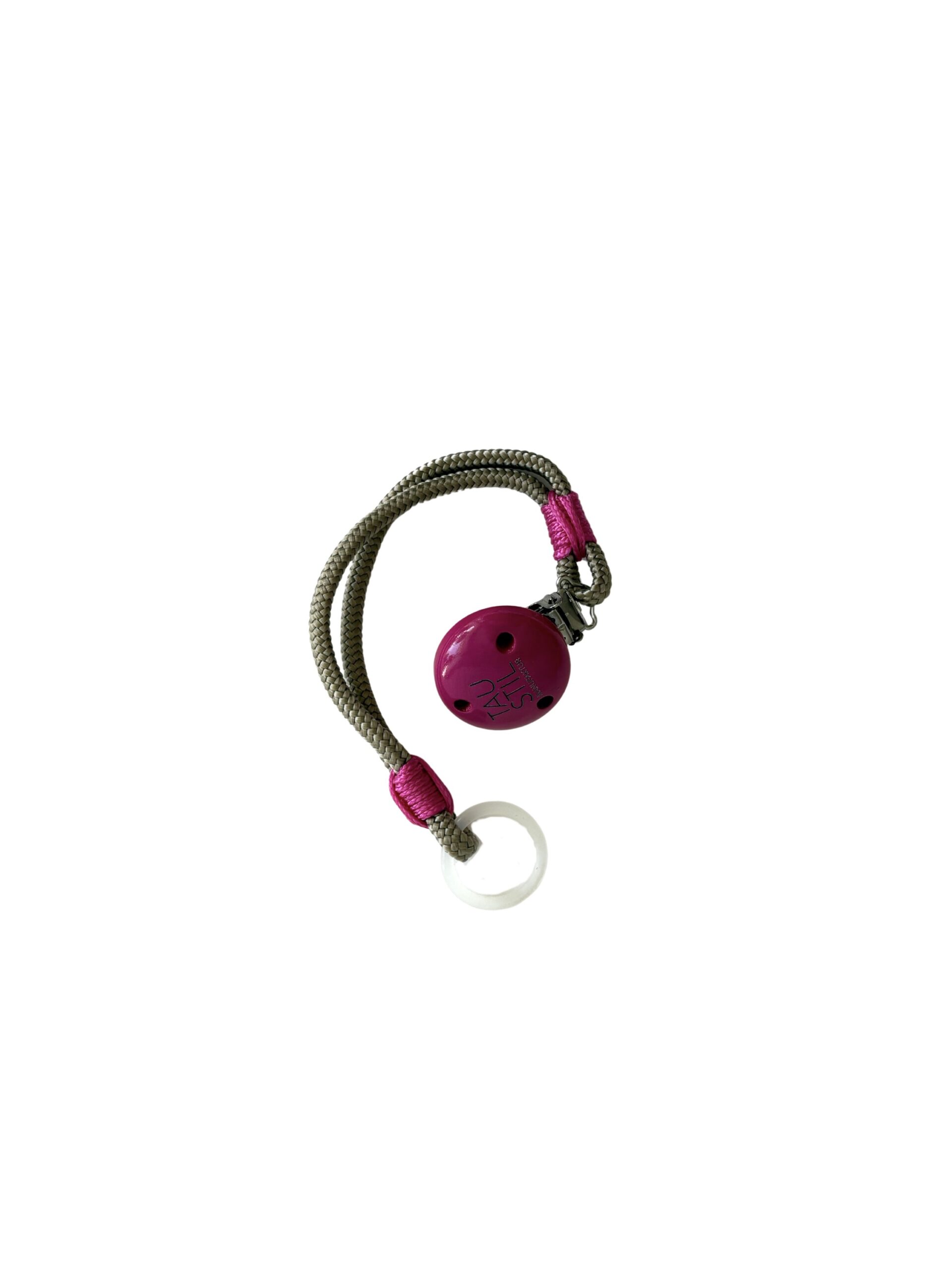 Schnullertau - taupe.beerenpink - beerenpink